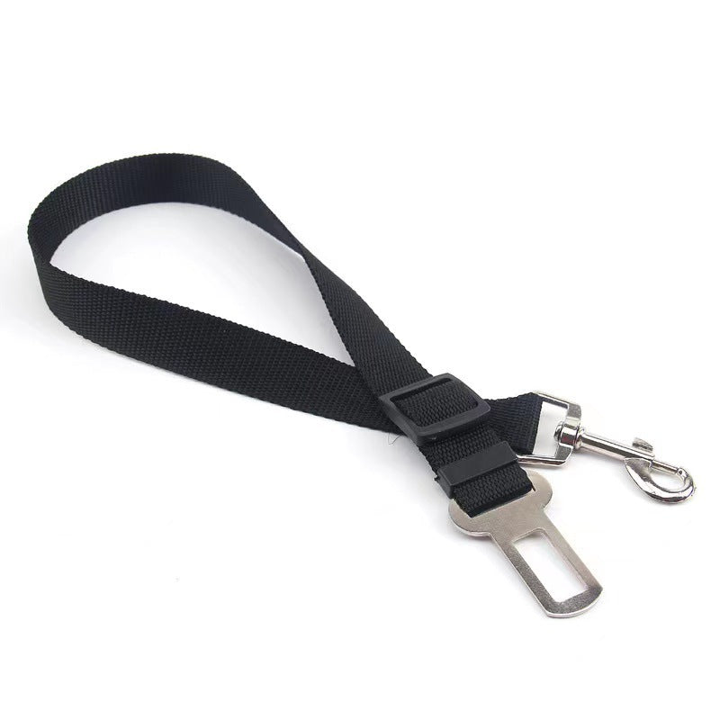 Adjustable Dog Car Seatbelt Tether – Universal 2 cm Buckle