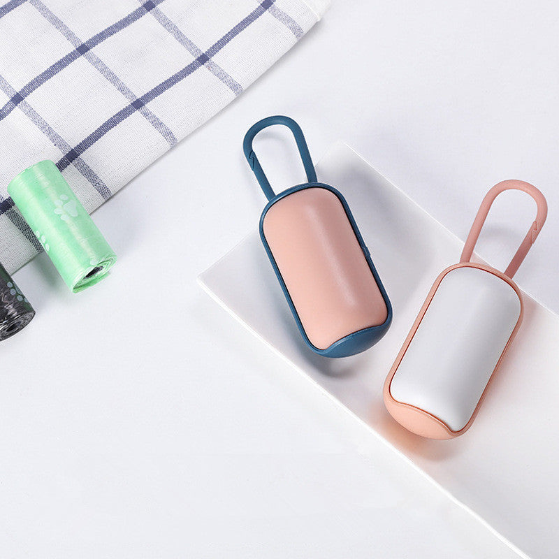 Clip-On Waste-Bag Dispenser – Compact, Travel-Ready (Standard Rolls)