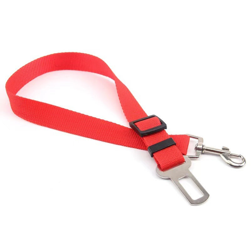Adjustable Dog Car Seatbelt Tether – Universal 2 cm Buckle