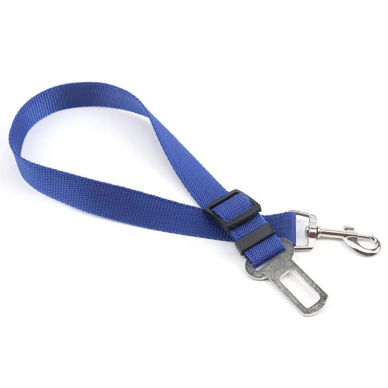 Adjustable Dog Car Seatbelt Tether – Universal 2 cm Buckle