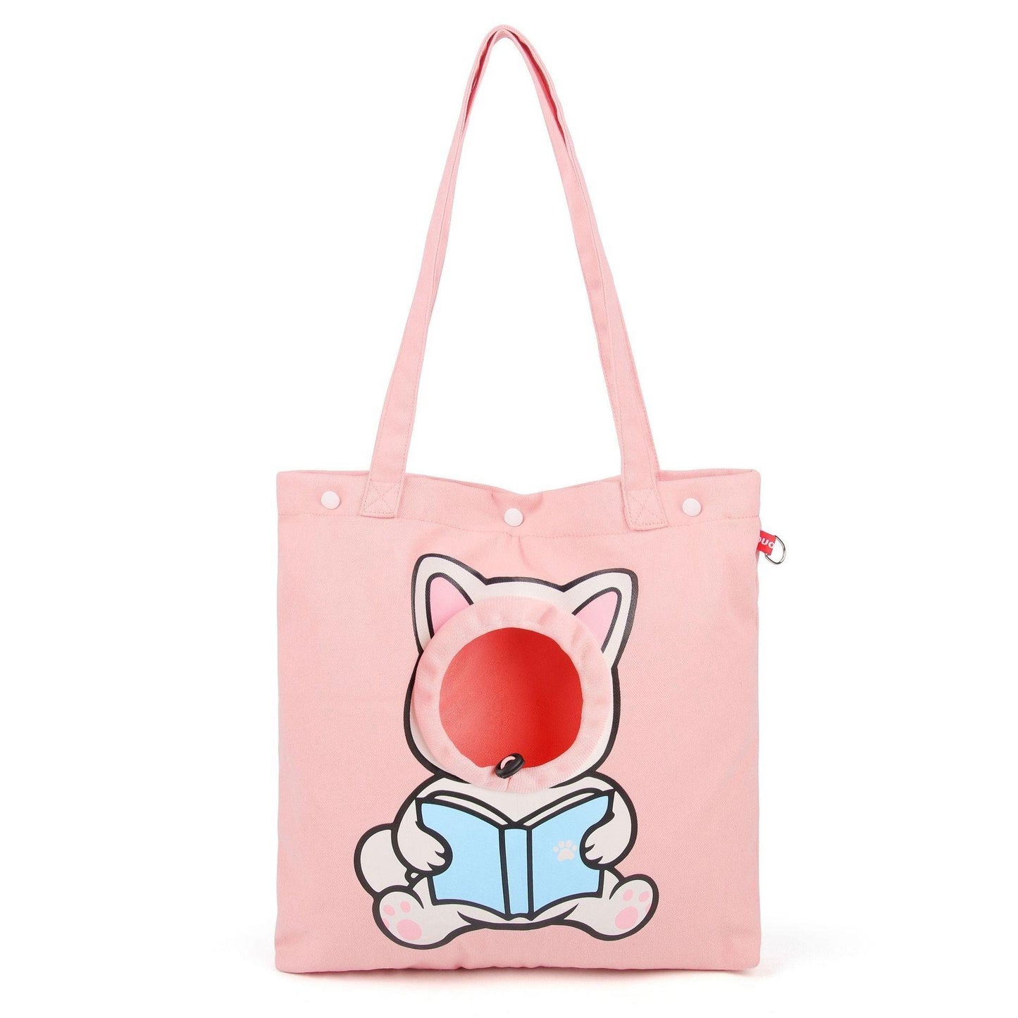 Canvas Cat Shoulder Carrier – Head-Out Tote, Lightweight (M/L)