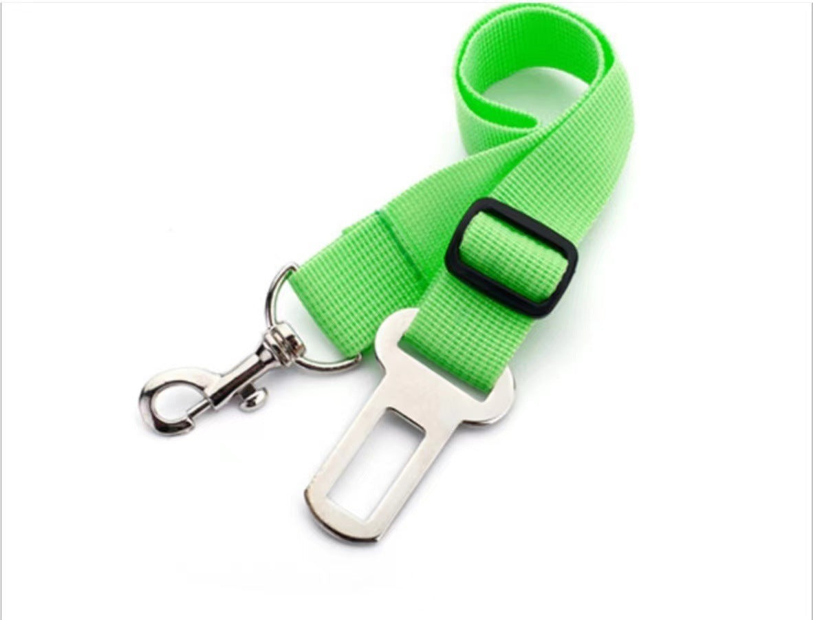 Adjustable Dog Car Seatbelt Tether – Universal 2 cm Buckle